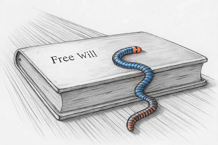 A story of a stimulated worm converted to a free agent